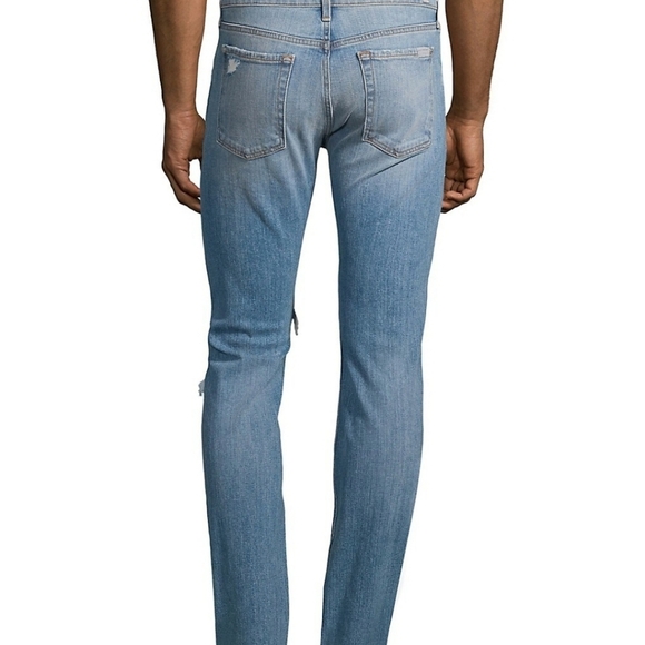 NWOT 7FOR ALL MANKIND RYLEY DISTRESSED JEAN/ITALIAN FABRIC - Picture 7 of 16